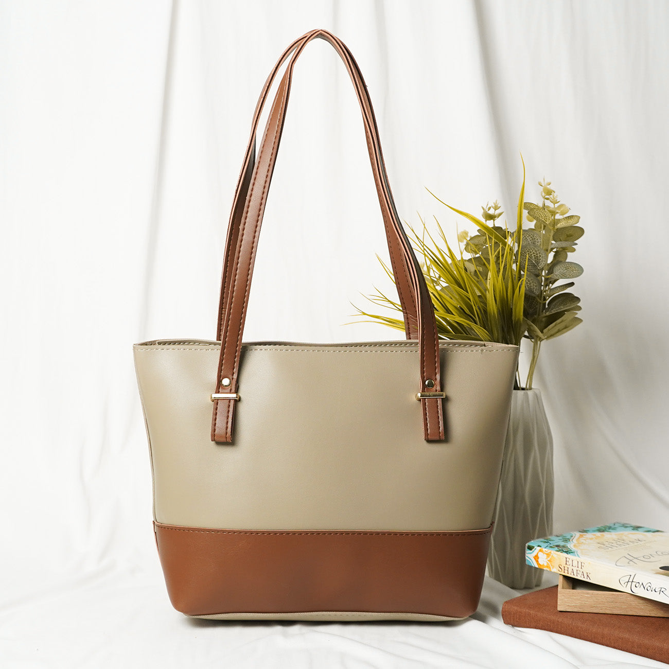 GRACE 3 PCS BEIGE / BROWN