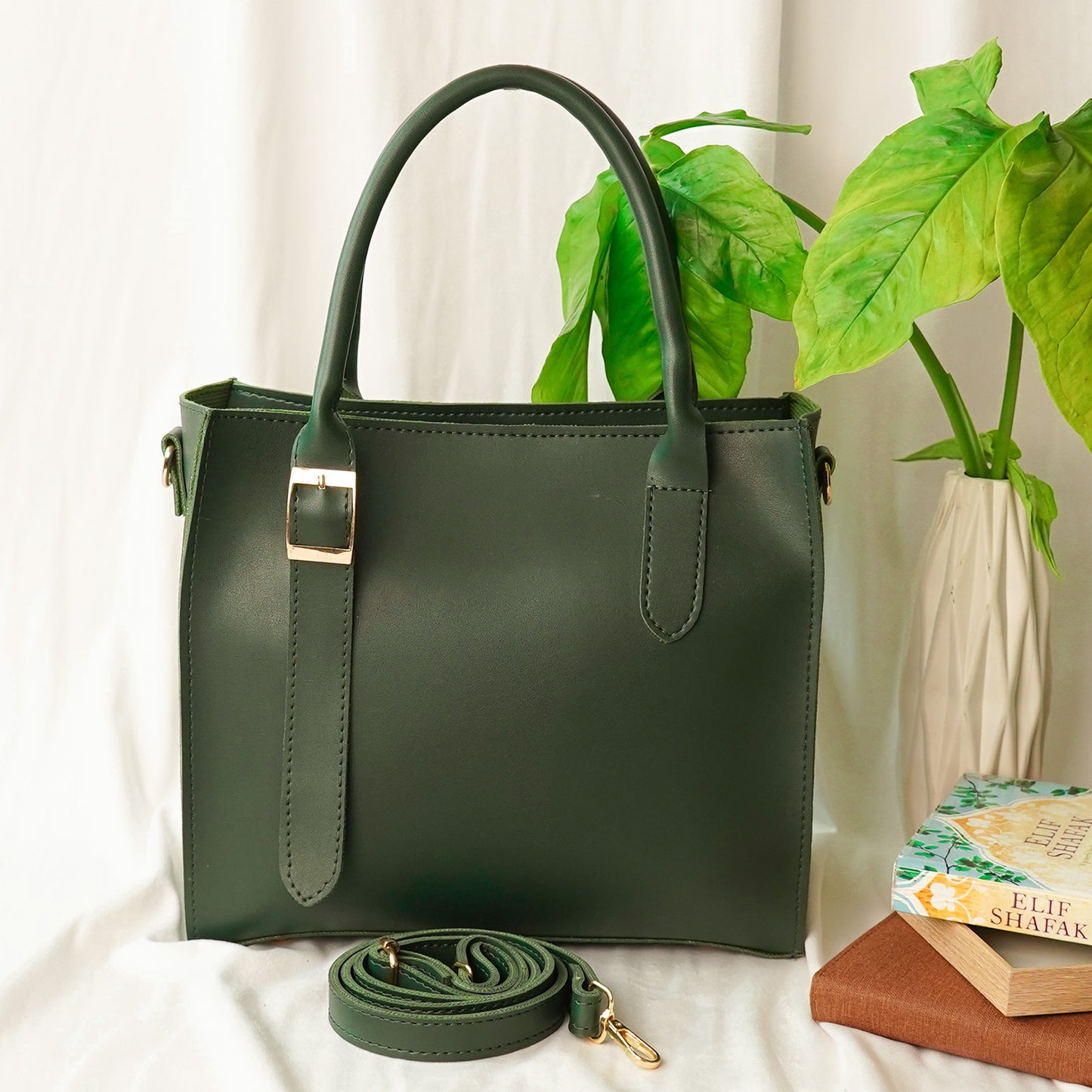 Posh set of 3 Bag green