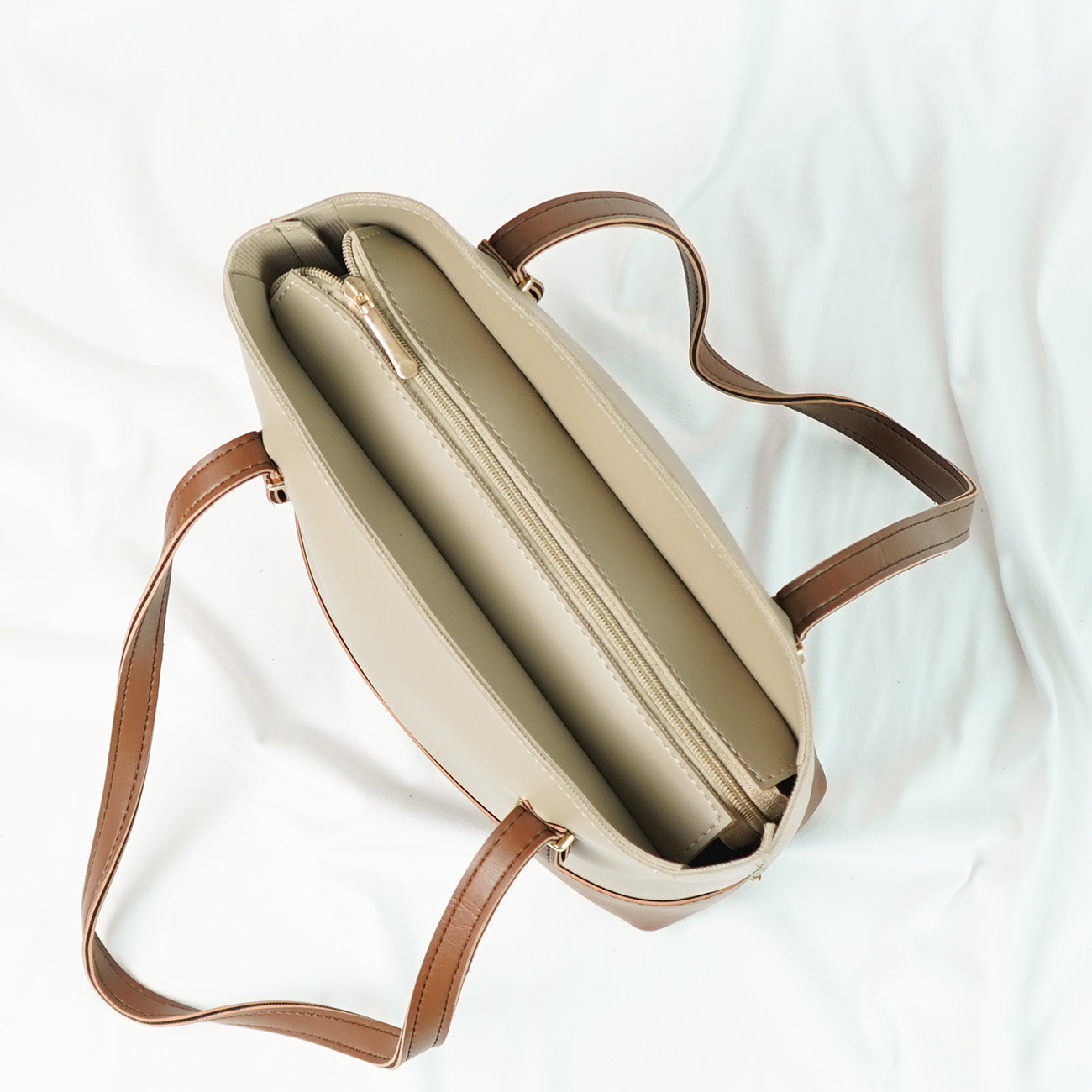 GRACE 3 PCS BEIGE / BROWN