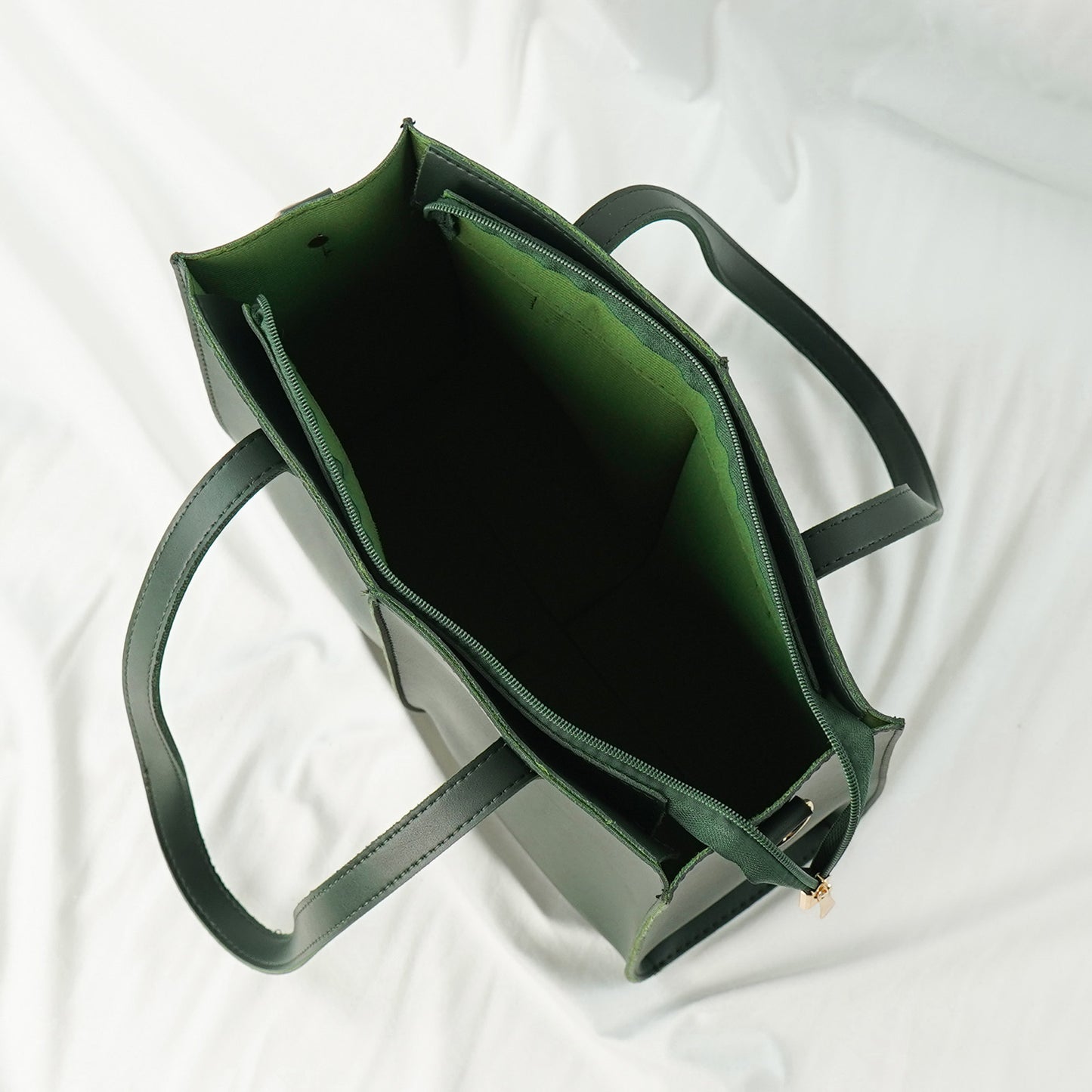 Work tote Bag set of 3 Green