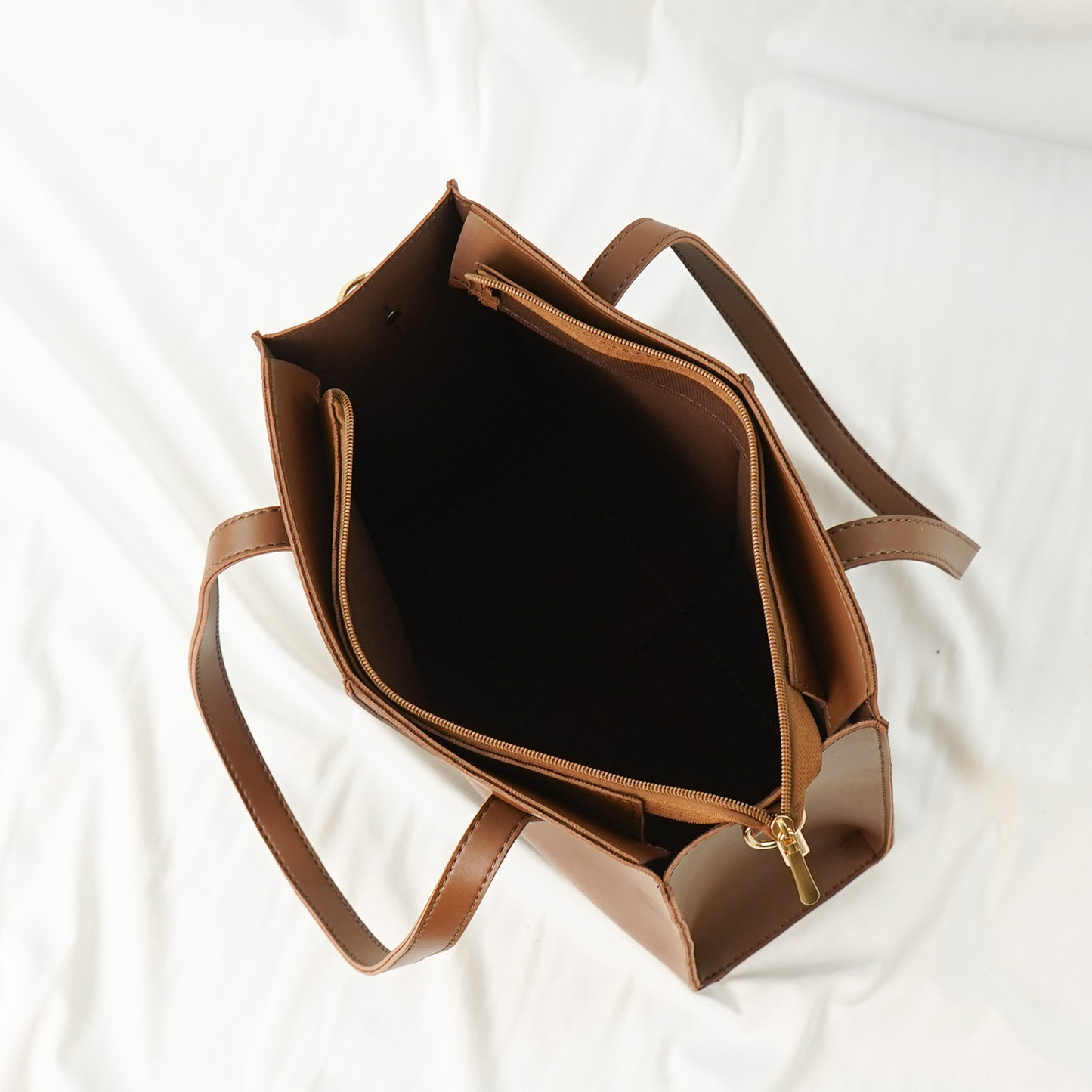 Work tote Bag set of 3 Brown