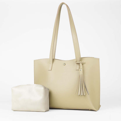 Livik tote set of 2 bag beige