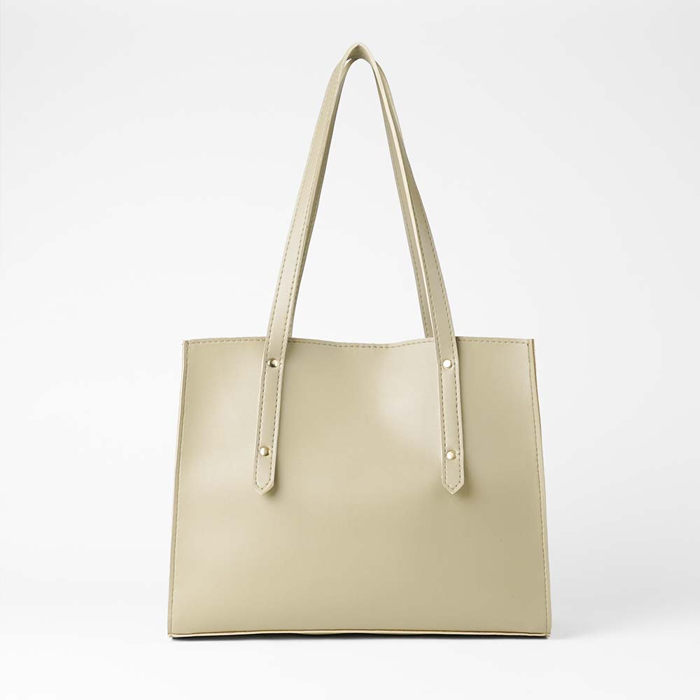 Multi compartment Stachel Bag Beige