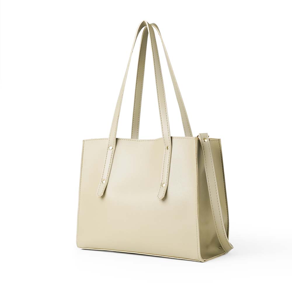 Multi compartment Stachel Bag Beige