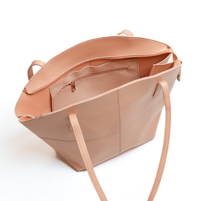 Tote Shoulder Bag Peach