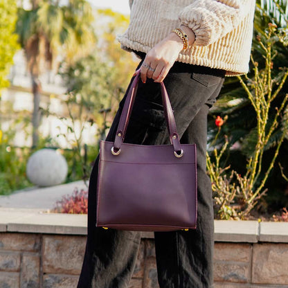 Sydney Bag Set of 3 Maroon