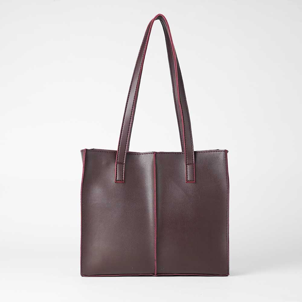 Work tote Bag Set of 3 Maroon