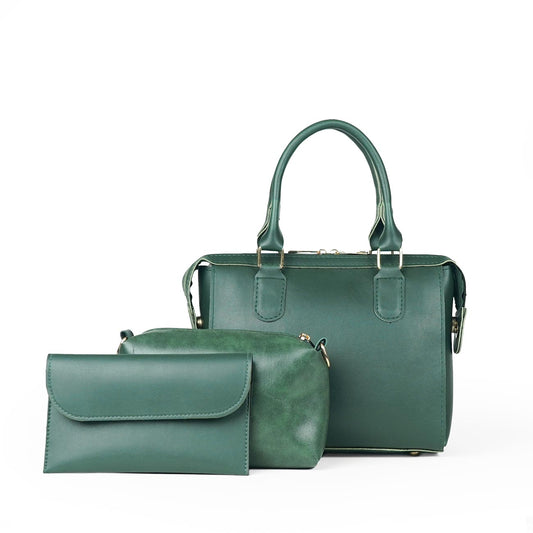 Olive Bag Set of 3 Green