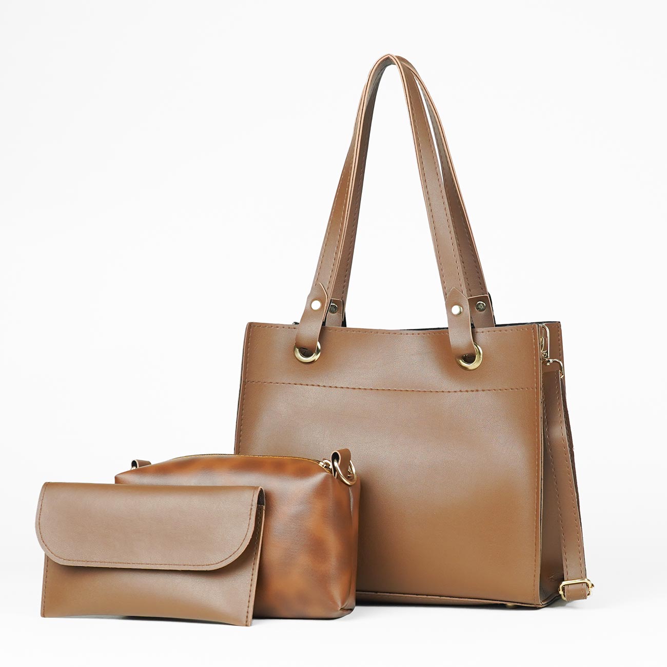 Sydney Bag Set of 3 Brown