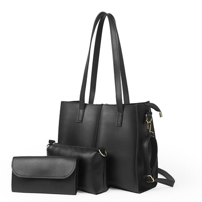 Work tote Bag Set of 3 Black