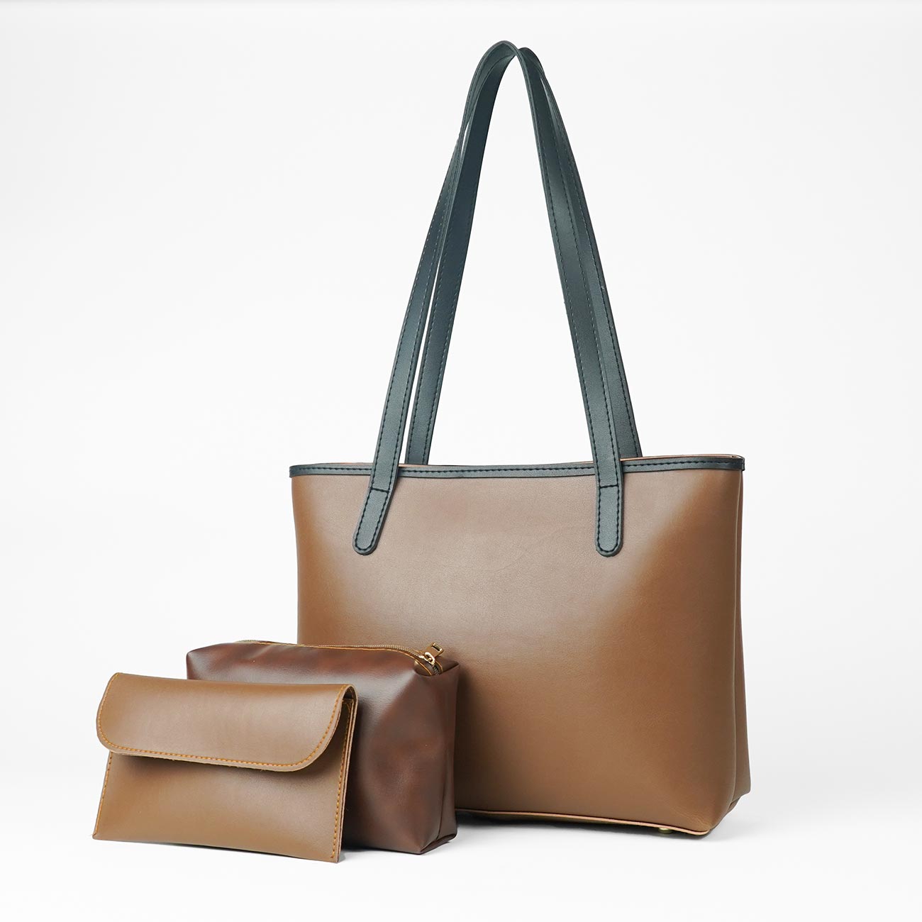 Alice tote bag set of 3 Brown